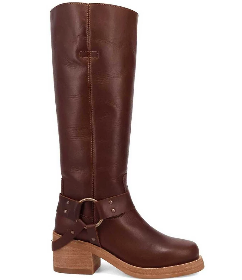 Dingo Casbah Leather O-Ring Harness Hardware Tall Boots