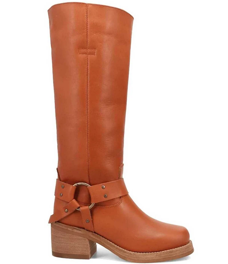 Dingo Casbah Leather O-Ring Harness Hardware Tall Boots