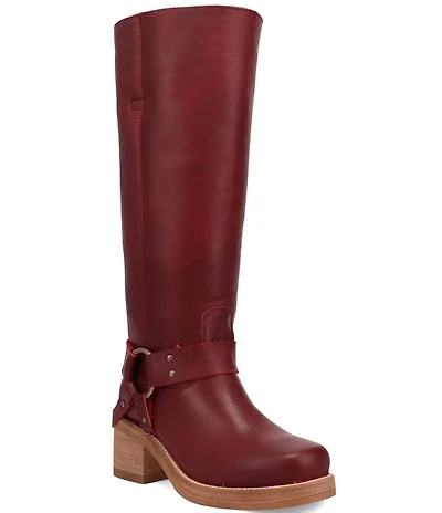 Dingo Casbah Leather O-Ring Harness Hardware Tall Boots
