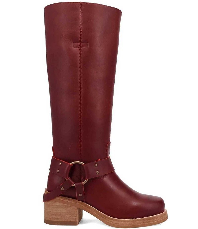 Dingo Casbah Leather O-Ring Harness Hardware Tall Boots