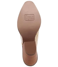 Dingo Cash Cow Metallic Cow Print Calf Hair Western Mules