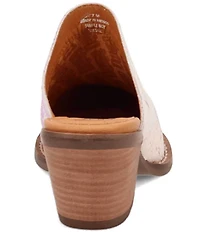 Dingo Cash Cow Metallic Cow Print Calf Hair Western Mules