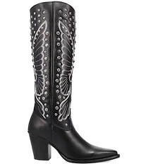 Dingo Diamonds Forever Leather Rhinestone Studded Tall Western Boots
