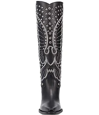 Dingo Diamonds Forever Leather Rhinestone Studded Tall Western Boots