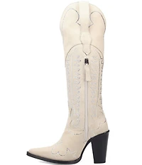 Dingo Double Take Suede Rhinestone Western Boots