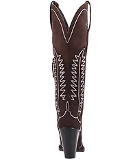 Dingo Double Take Suede Rhinestone Western Boots
