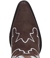 Dingo Double Take Suede Rhinestone Western Boots