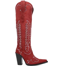 Dingo Double Take Suede Rhinestone Western Boots