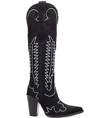 Dingo Double Take Suede Rhinestone Western Boots