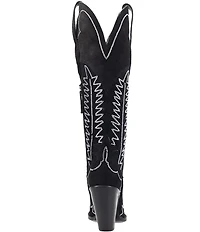 Dingo Double Take Suede Rhinestone Western Boots