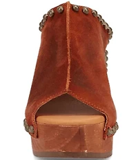 Dingo Echo Suede Studded Platform Slide Sandals