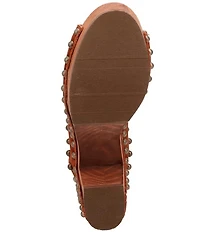 Dingo Echo Suede Studded Platform Slide Sandals