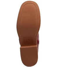 Dingo Fillmore Leather Studded Buckle Straps Tall Boots