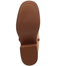 Dingo Fillmore Leather Studded Buckle Straps Tall Boots