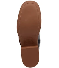 Dingo Fillmore Leather Studded Buckle Straps Tall Boots