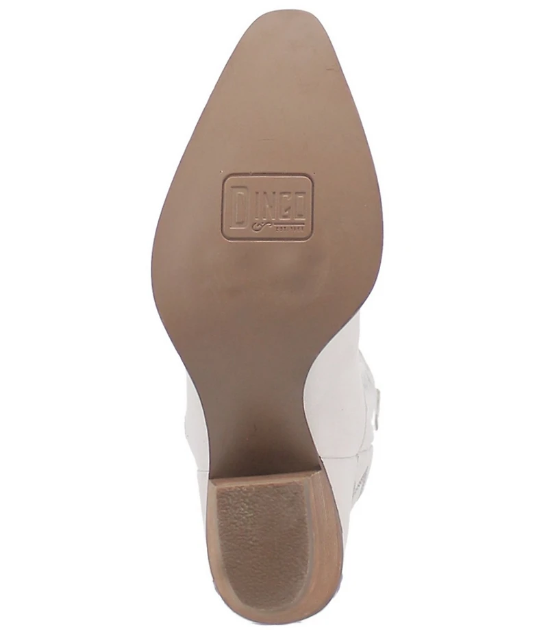 Dingo High Cotton Leather Tall Western Boots