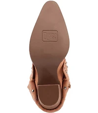 Dingo Howdy Honey Suede Rhinestone Cuff Western Boots