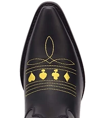 Dingo Joker Leather Embroidered Tall Western Boots