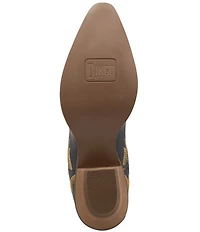Dingo Lantana Matte Leather Snip Toe Western Tall Boots