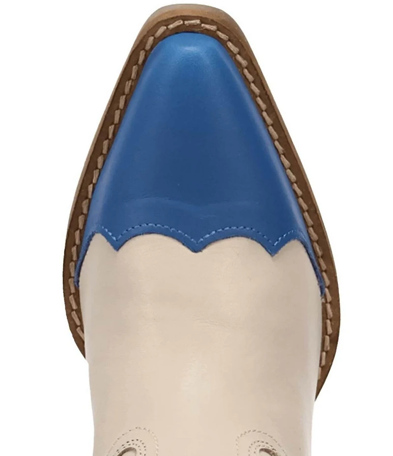 Dingo Liberty Leather Fringed Patriotic Booties