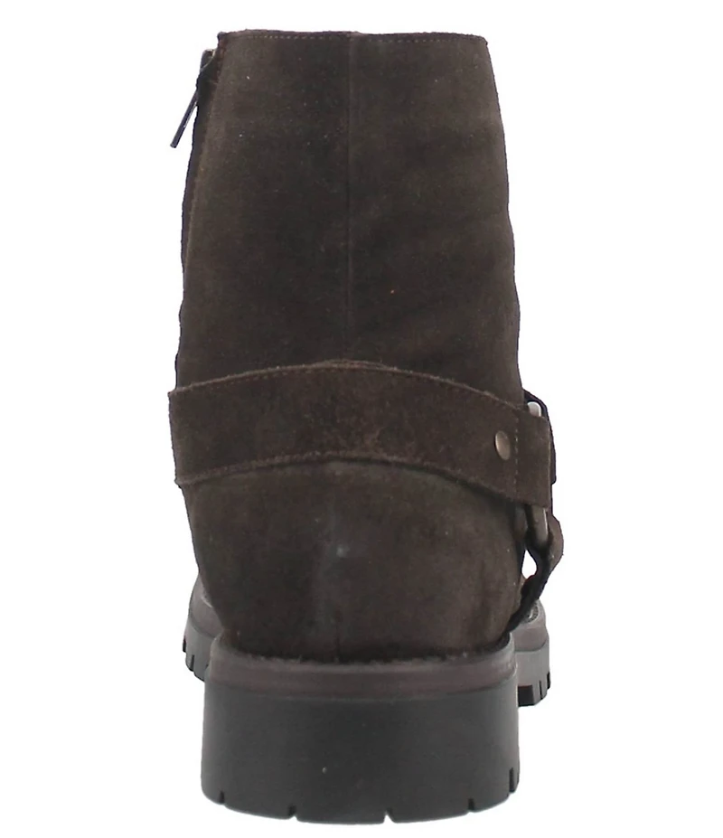 Dingo Men's Road Trip Suede O-Ring Harness Hardware Lug Sole Boots