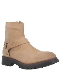 Dingo Men's Road Trip Suede O-Ring Harness Hardware Lug Sole Boots