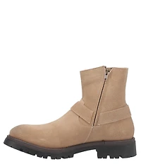 Dingo Men's Road Trip Suede O-Ring Harness Hardware Lug Sole Boots