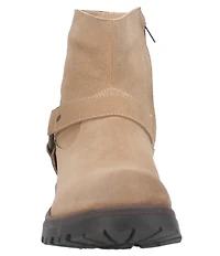 Dingo Men's Road Trip Suede O-Ring Harness Hardware Lug Sole Boots