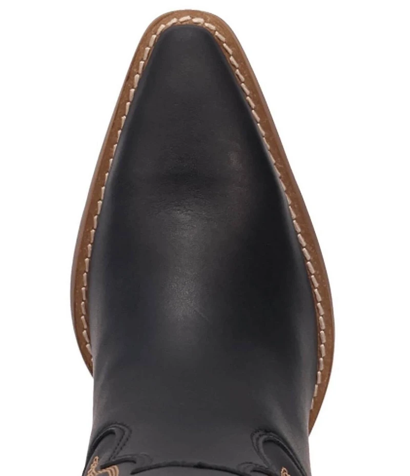Dingo Miss Daisy Leather Floral Embroidered Western Tall Boots