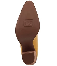 Dingo Miss Daisy Leather Floral Embroidered Western Tall Boots