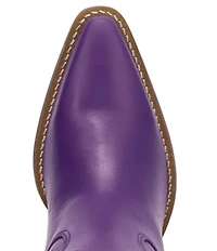 Dingo Miss Daisy Leather Floral Embroidered Western Tall Boots