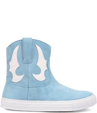Dingo Ollie Suede Western Stitch and Appliqued Sneaker Booties