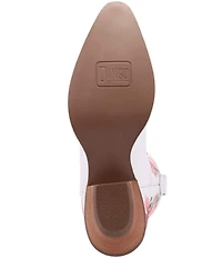 Dingo Posie Floral Embroidered Leather Tall Western Boots