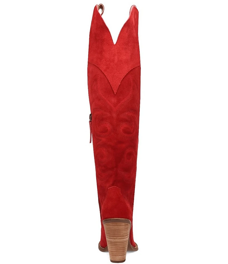 Dingo Primadonna Suede Over-The-Knee Boots