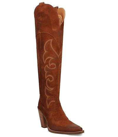 Dingo Primadonna Suede Over-The-Knee Boots
