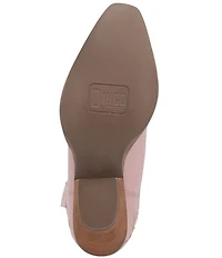 Dingo Primrose Leather Feather and Floral Embroidered Western Booties