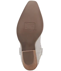 Dingo Primrose Leather Feather and Floral Embroidered Western Booties