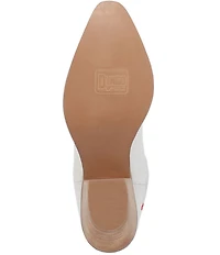Dingo Queen A Hearts Embroidered Leather Tall Western Boots