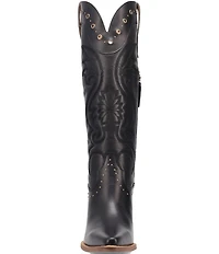 Dingo Rock N' Rebel Leather Studded Tall Western Boots