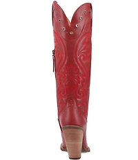 Dingo Rock N' Rebel Leather Studded Tall Western Boots