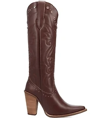 Dingo Rock N' Rebel Leather Studded Tall Western Boots