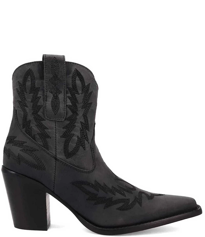 Dingo Rocky Top Leather Western Stitch Booties