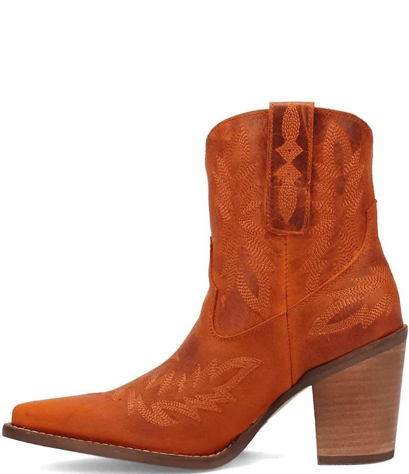 Dingo Rocky Top Leather Western Stitch Booties