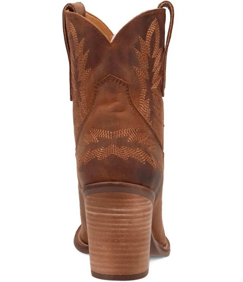 Dingo Rocky Top Leather Western Stitch Booties