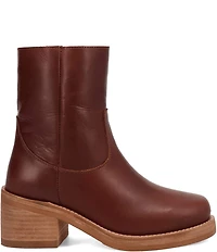 Dingo Roxy Leather Chunky Sole Booties