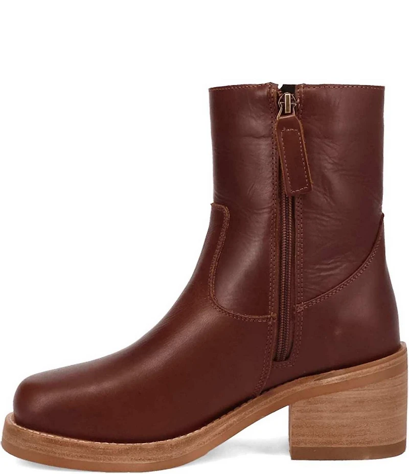 Dingo Roxy Leather Chunky Sole Booties
