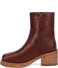 Dingo Roxy Leather Chunky Sole Booties
