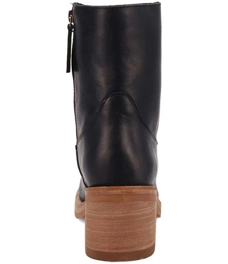 Dingo Roxy Leather Chunky Sole Booties
