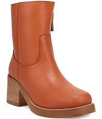 Dingo Roxy Leather Chunky Sole Booties