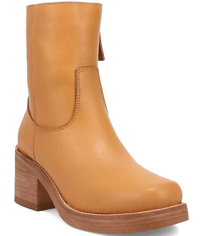 Dingo Roxy Leather Chunky Sole Booties